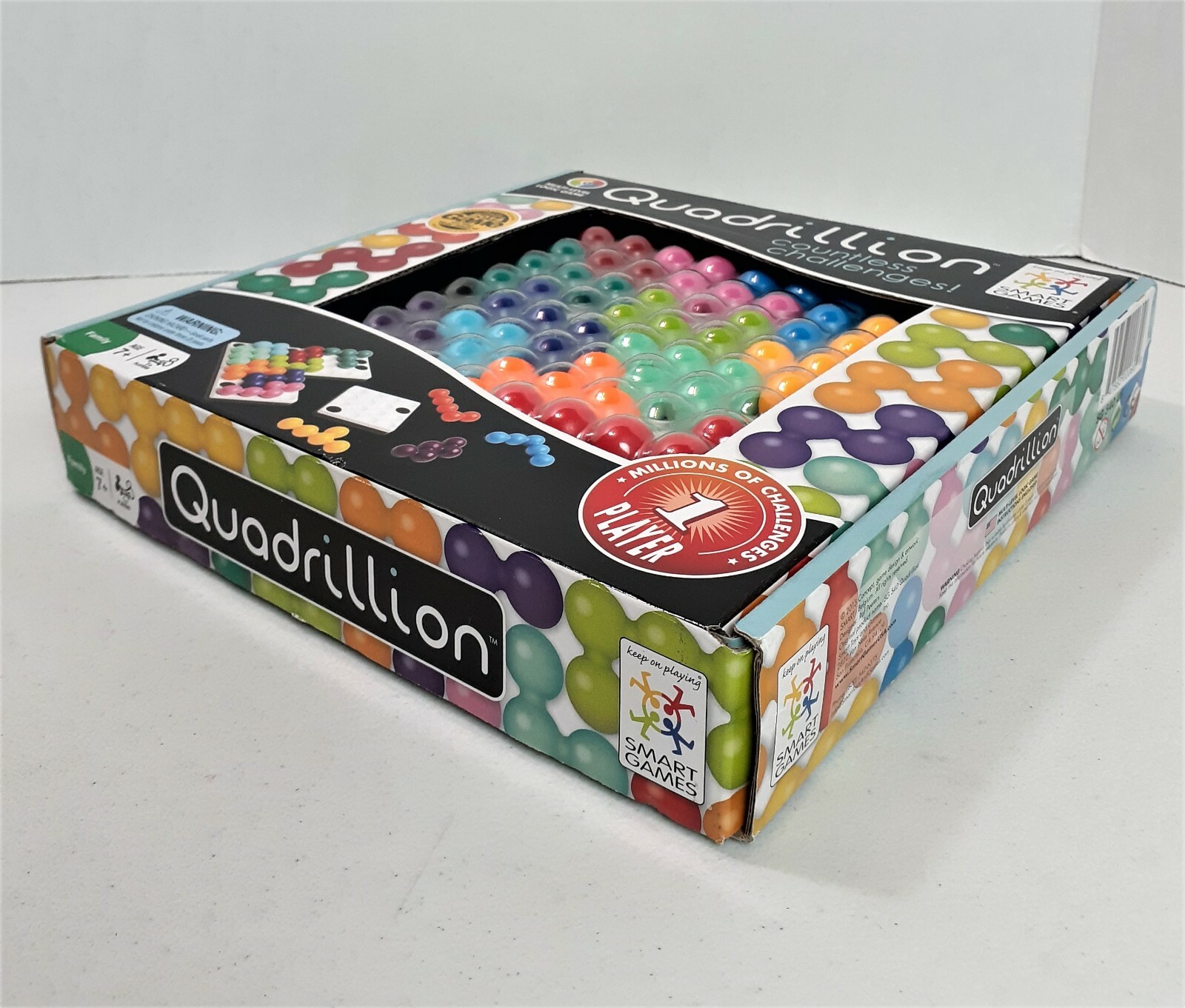 Quadrillion Smart Games Countless Challenges Award Winning MultiLevel Logic Game