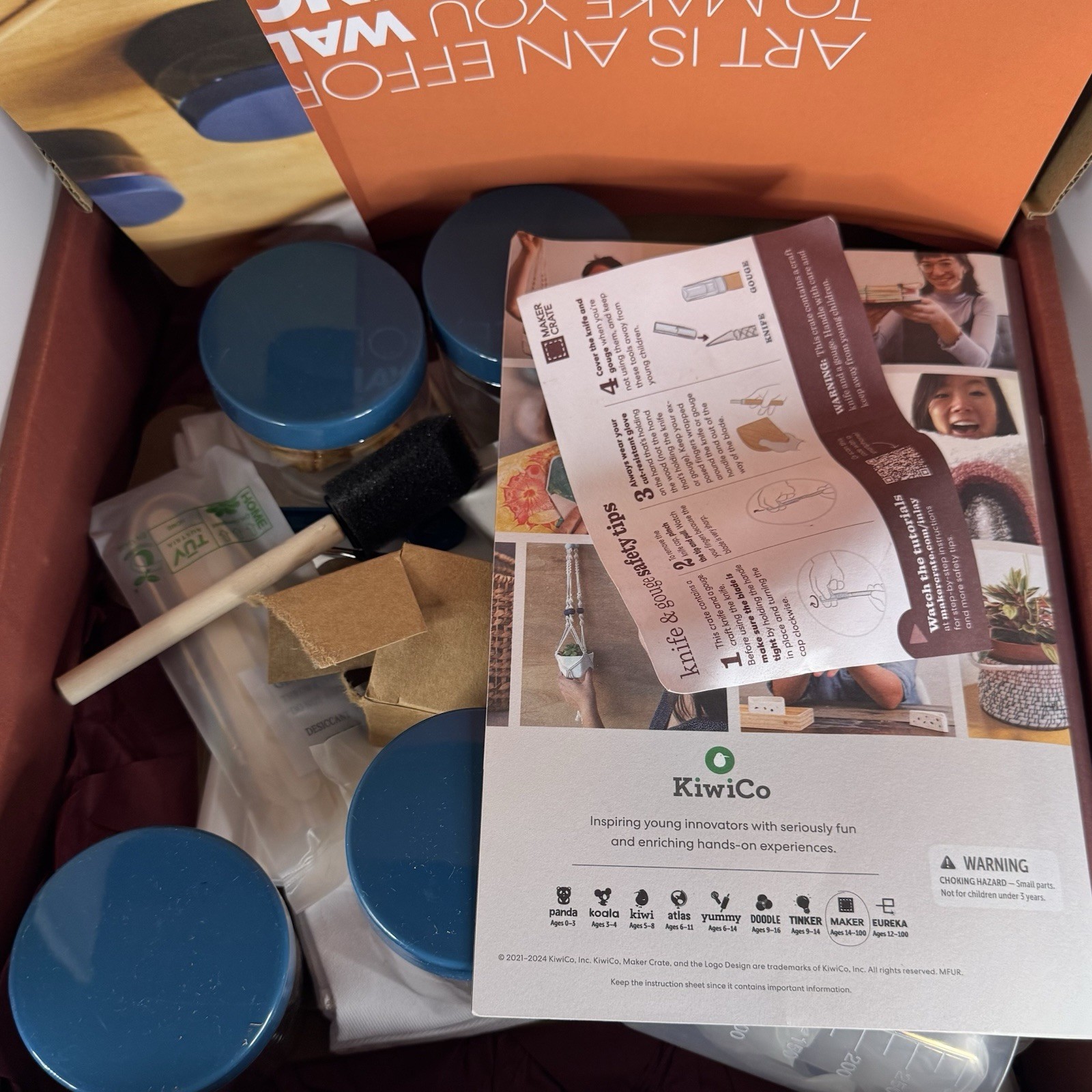 Set Of 5 Kiwi Co Tinker Crate Lots New Open Box – All Unused