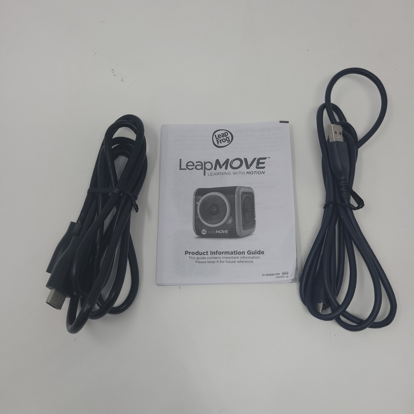 Leap Frog Leap Move Learning Console Motion Plug & Play Camera Interactive Game