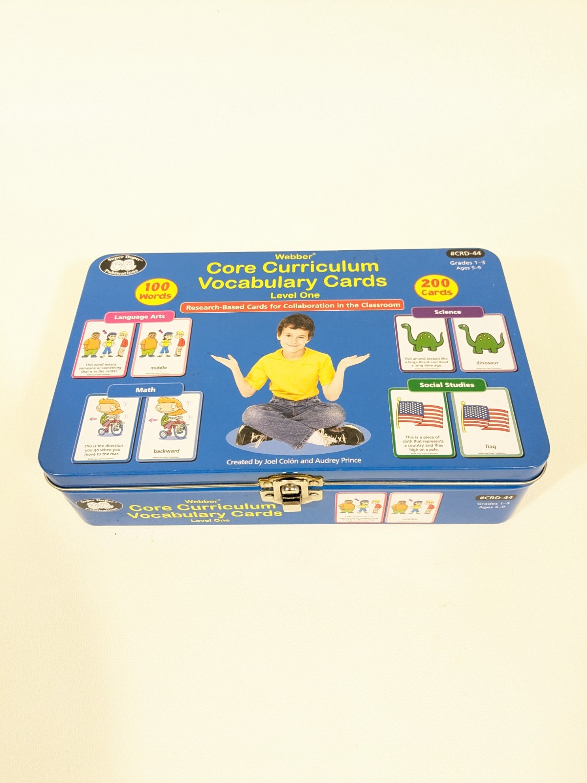 Webber Core Curriculum Vocabulary Cards Level 1 CRD-44 Grades 1 Cards Hole Punch