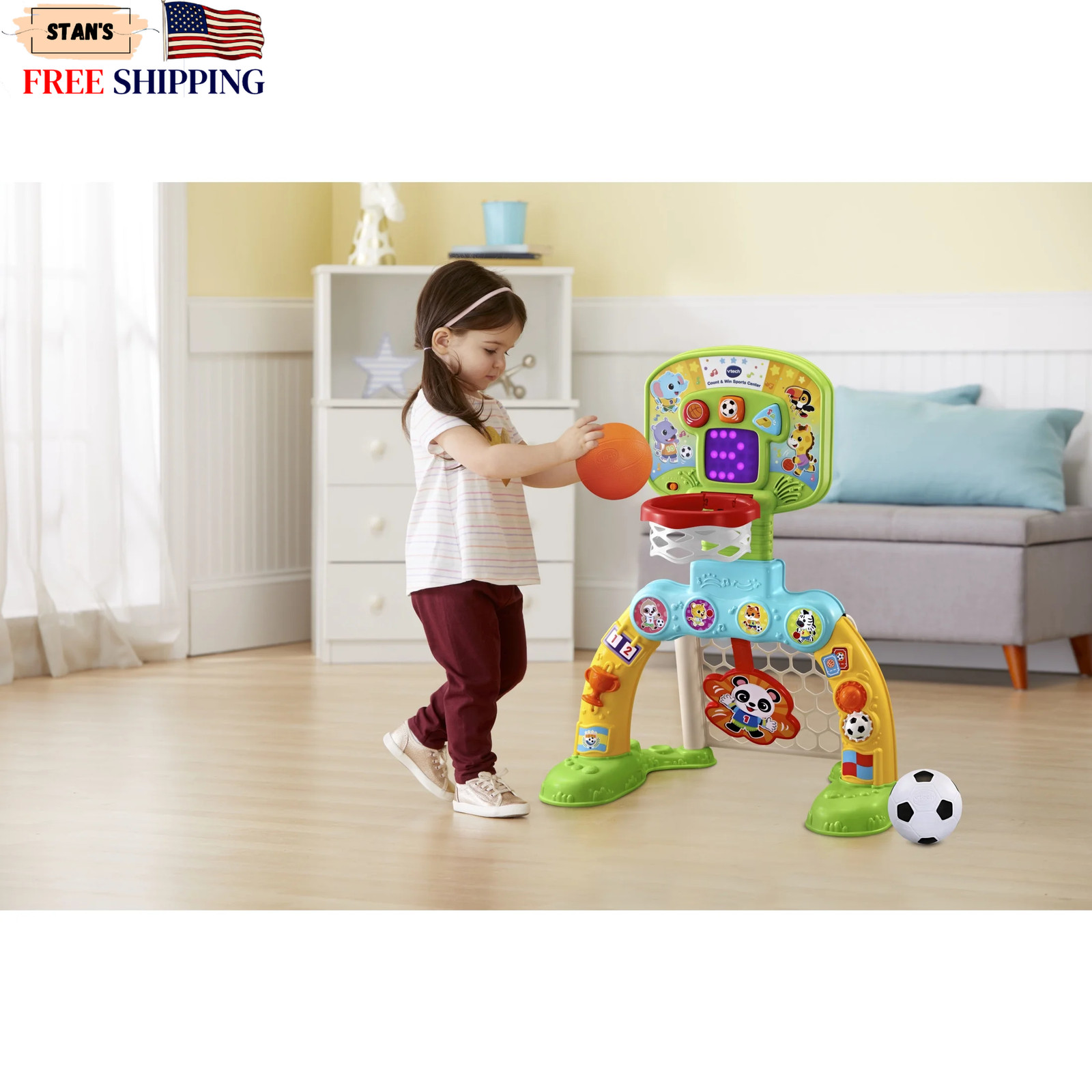Count & Win Sports Center with Accessories Baby and Toddler Toys FREE SHIPPING