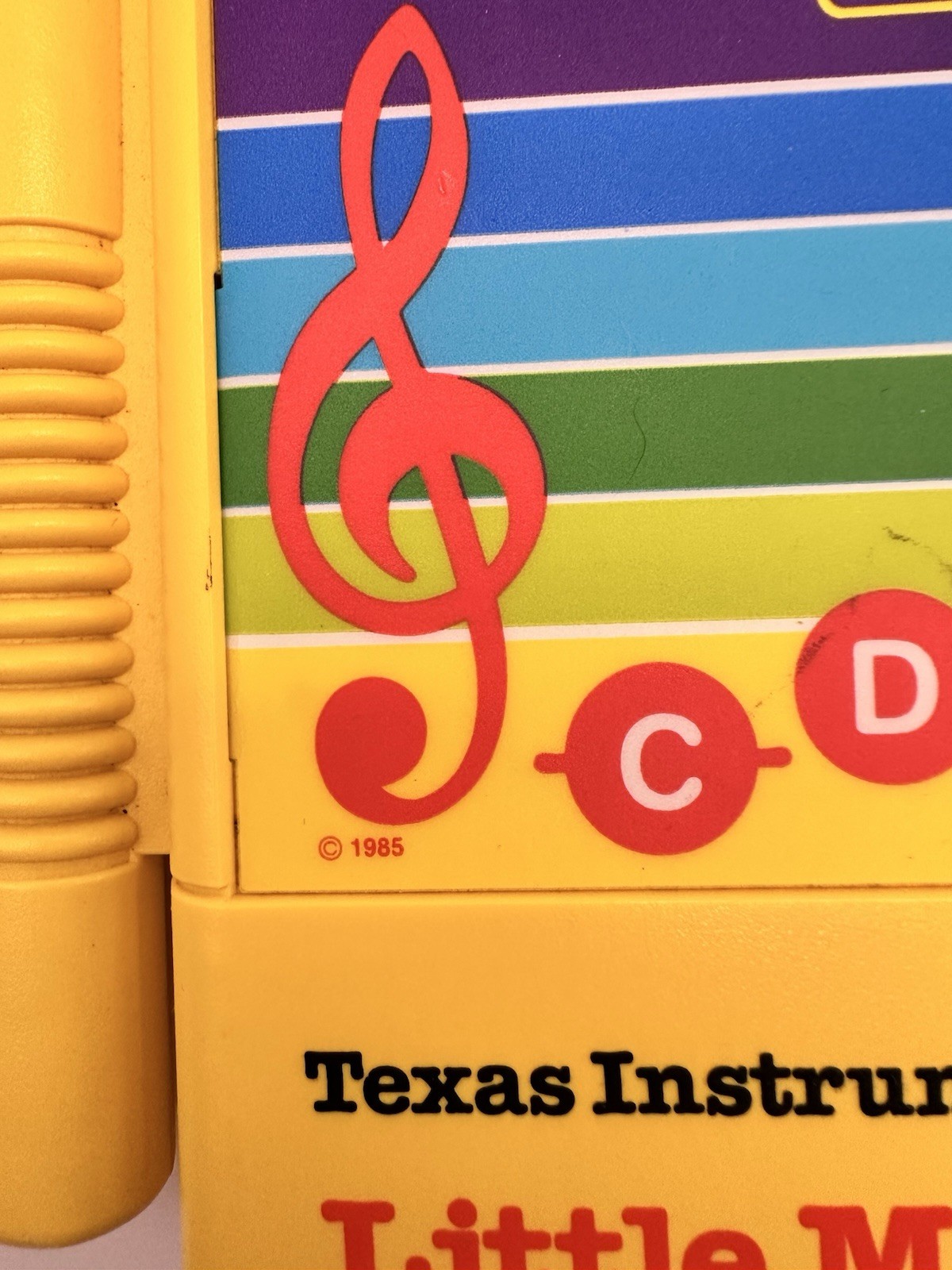 Vintage Texas Instruments Little Maestro 1985 Musical Toy NOT WORKING Parts