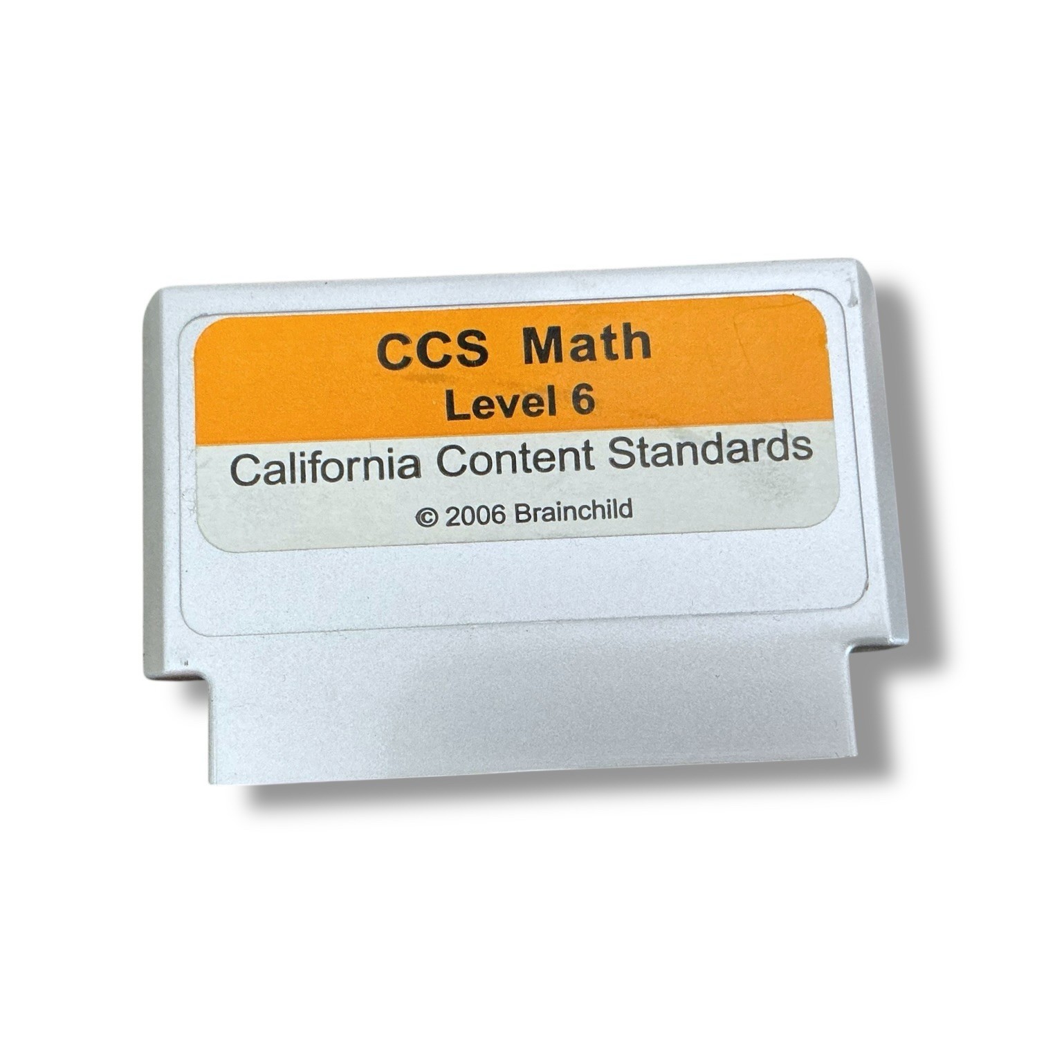 BRAINCHILD STUDY BUDDY Game Cartridge Lot Math Mechanics CCS Math 2006