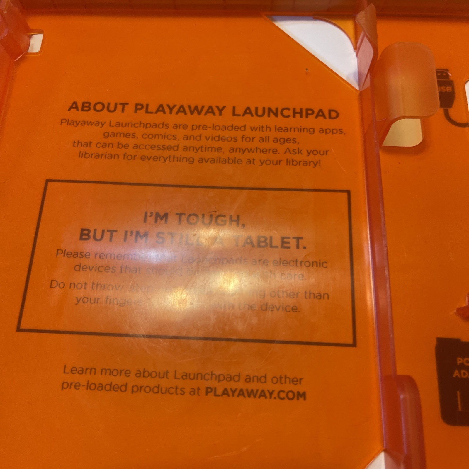 Playaway LaunchPad Pre-Loaded Learning Tablet for Kids Used Tested Working Great