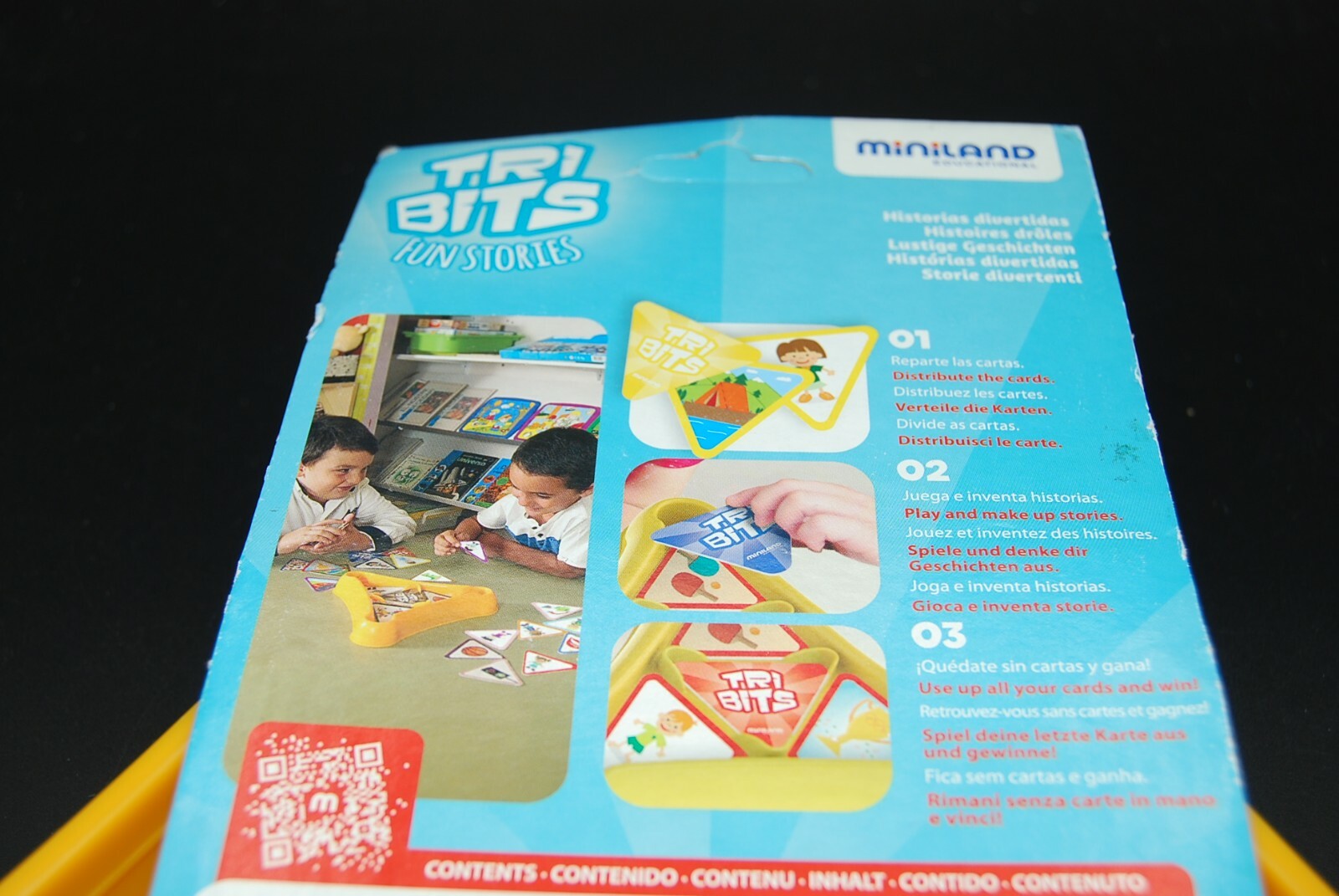 Tri-Bits Fun Stories, Multi-Color -Miniland Educational 32001 NEW for KIDS!