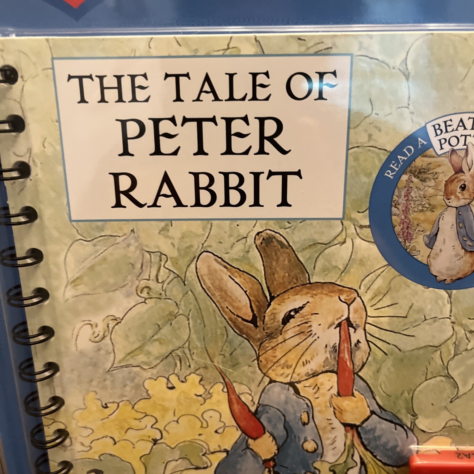 NEW PI Kids Story Reader Storybook & Cartidge Beatrix Potter Peter Rabbit