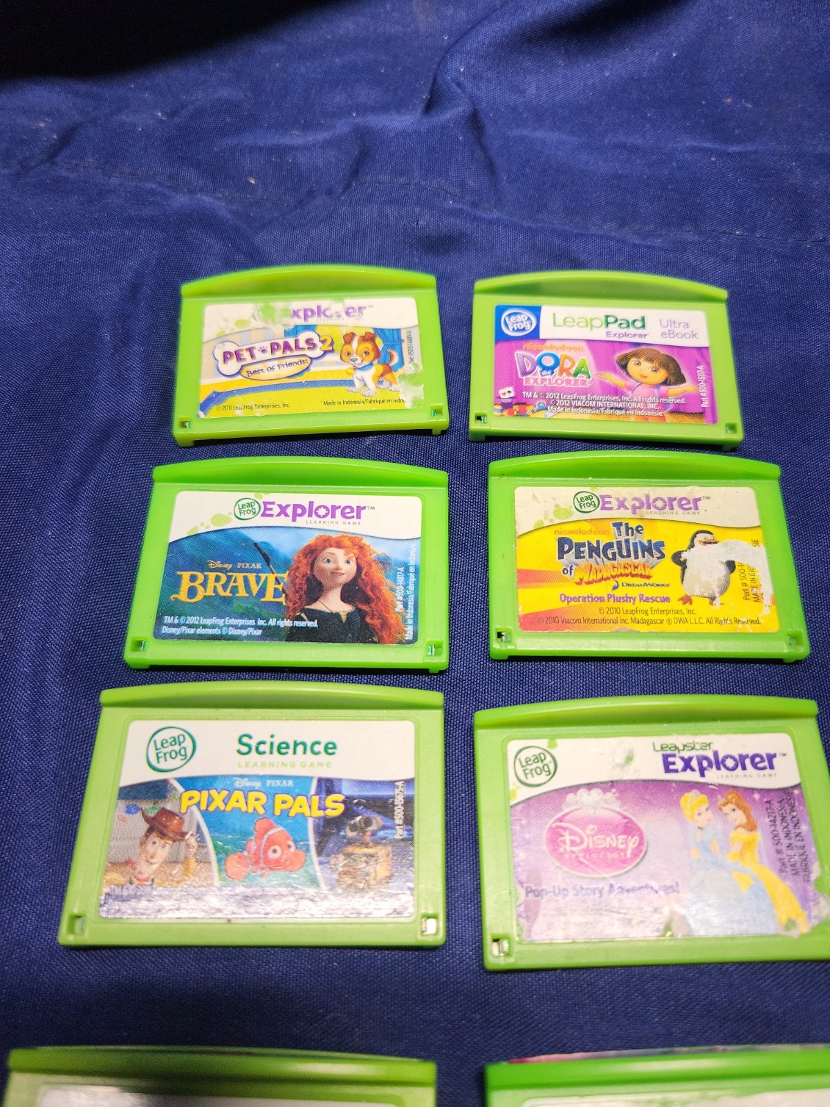 10 Leap Frog LeapPad Explorer Learning Game lot Leap Pad 1 2 or 3 XDI Ultr Plat