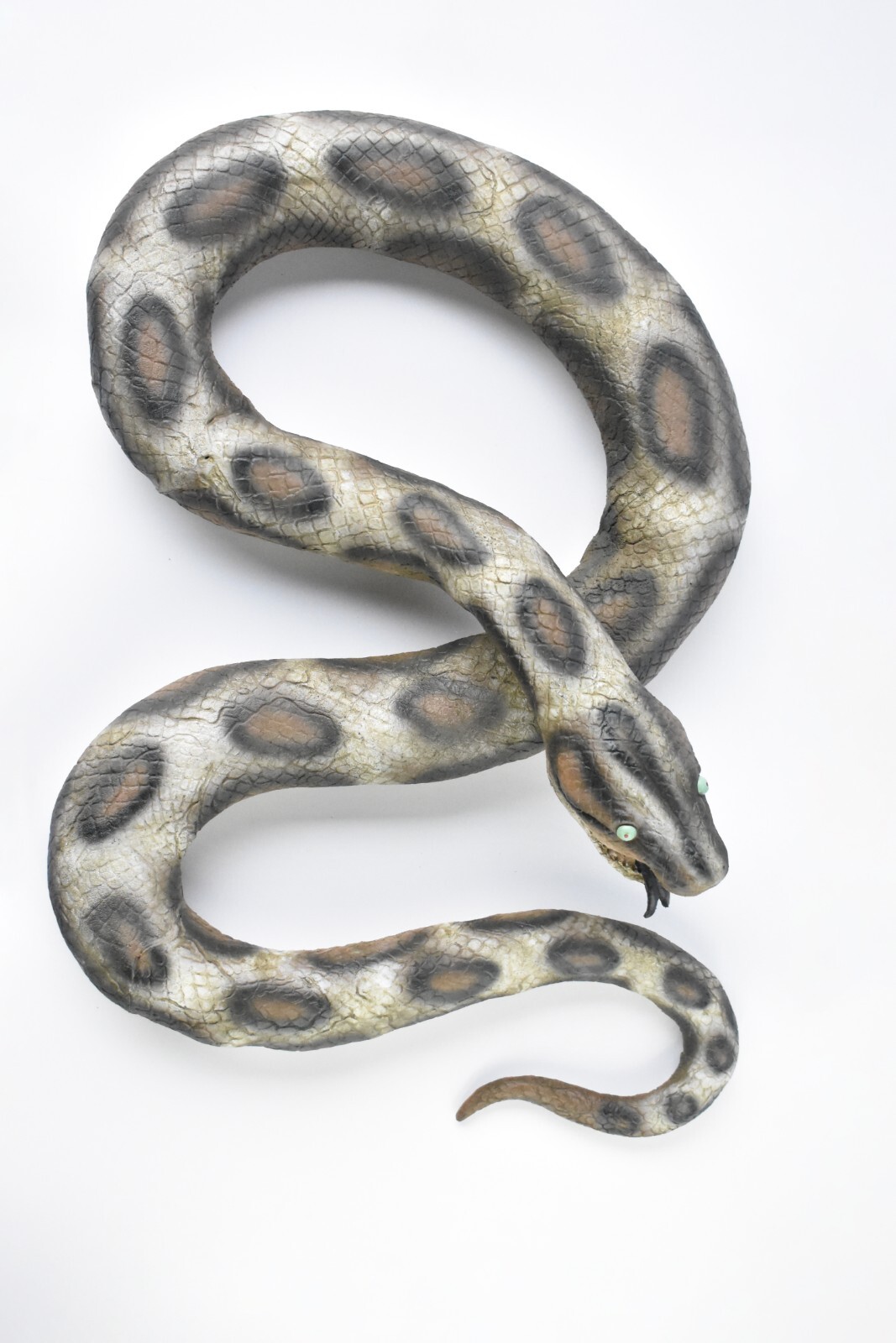 Realistic Giant Anaconda Snake foam-filled latex rubber snake 87″ F3405BB65