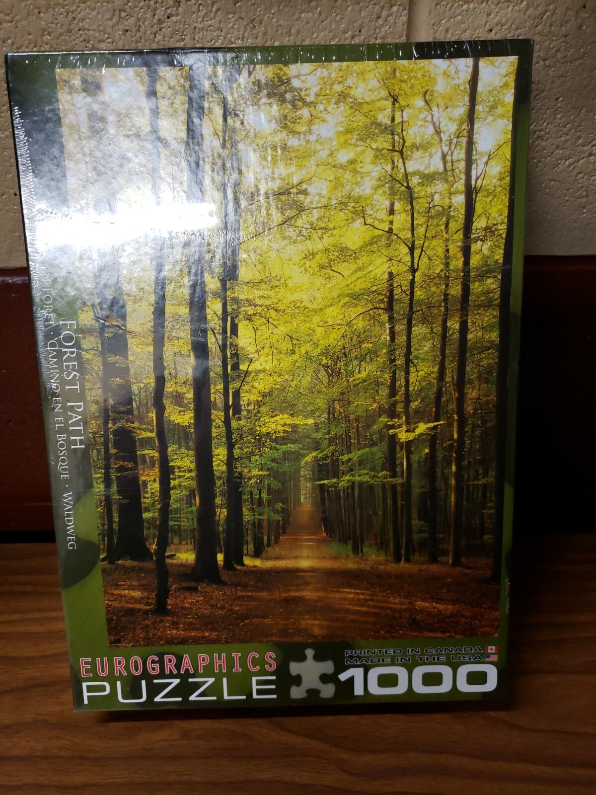 EuroGraphics Forest Path Jigsaw Puzzle, 1000-Piece