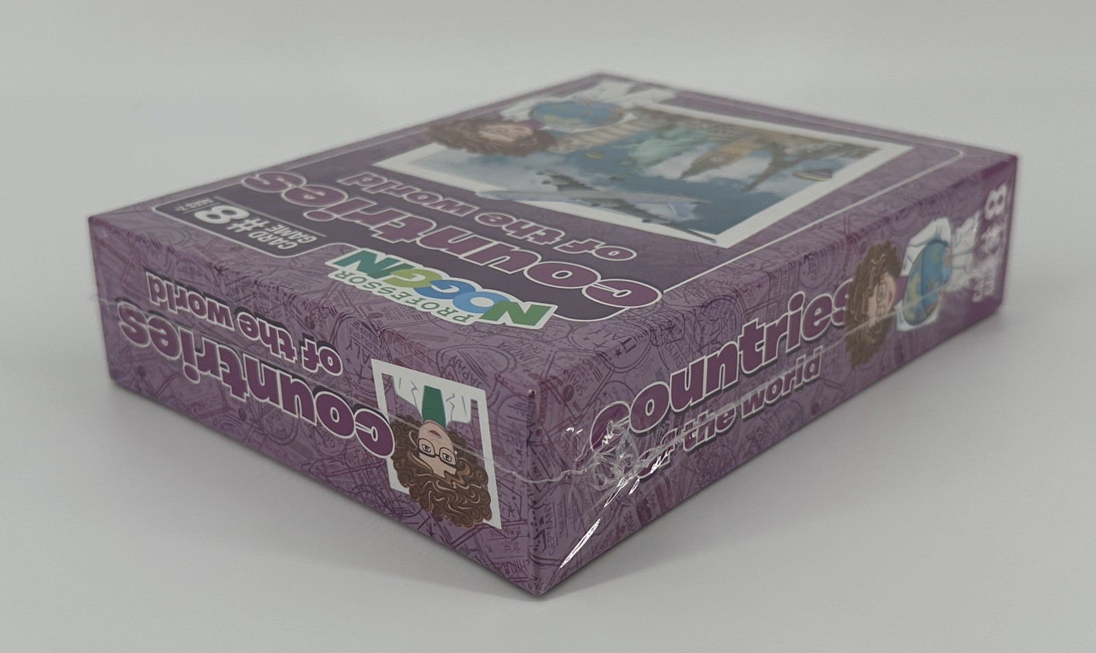 Professor Noggin Educational Home School Card Game #8 Countries of World SEALED