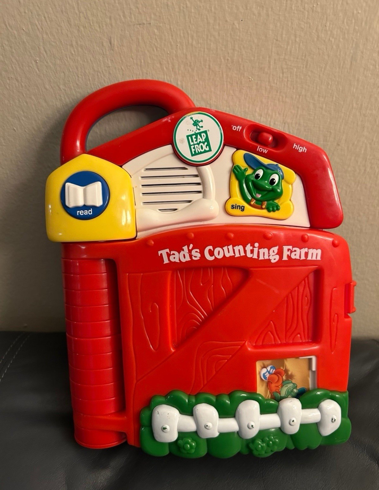 Leap Frog ~ TAD’S COUNTING FARM Interactive Electronic Talking Book ~ Complete
