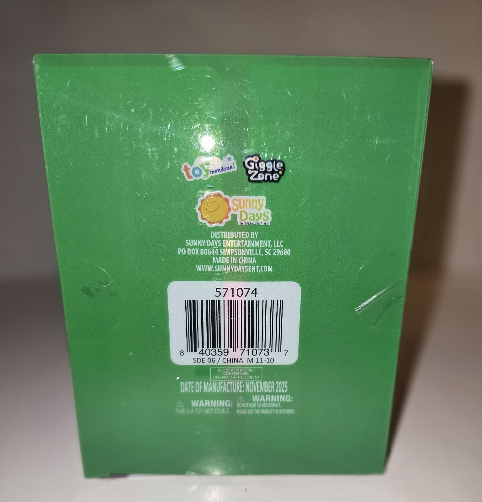 Viral Squeeezy Jumbo Squeezy Peach – Squishy Toy, Stress Relief Sensory Fun 🍑