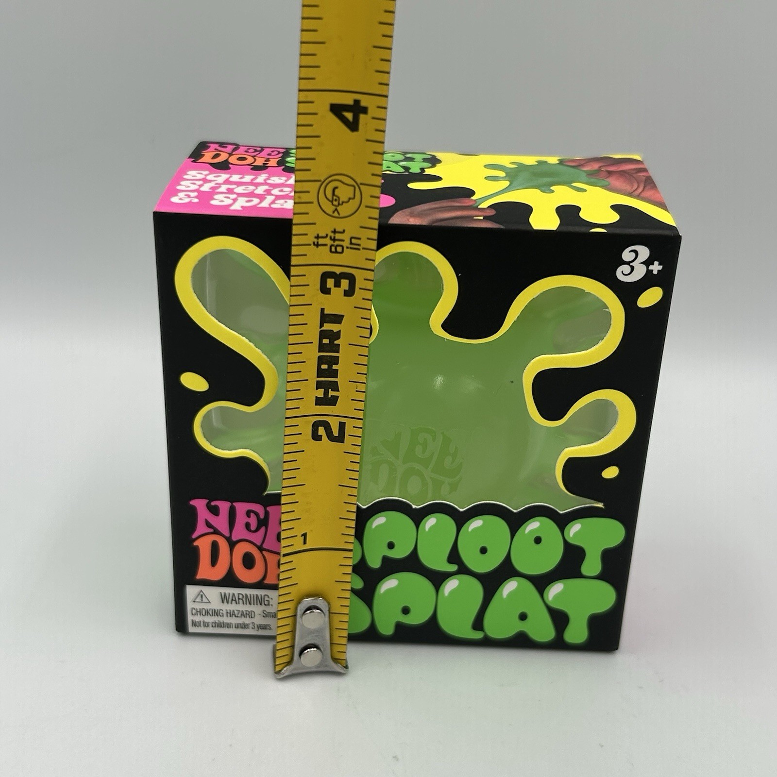 Schylling Nee Doh Sploot Splat Green Squeeze Toy 2024 Ages 3-7 4-7 Years New