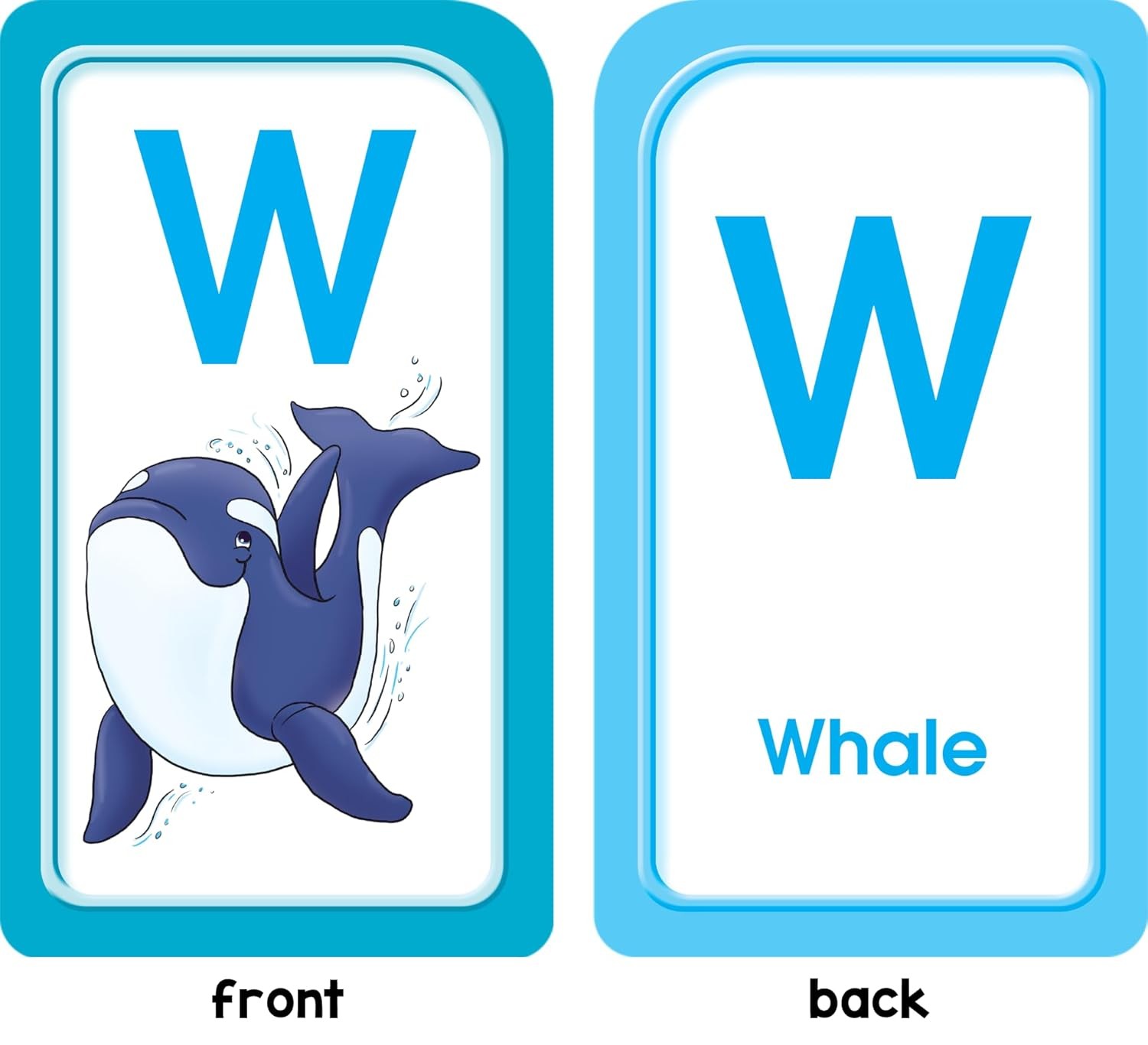 School Zone Alphabet Match Flash Cards: 56 Cards, Preschool, Kindergarten, ABC’s