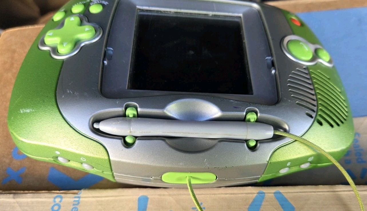 LeapFrog Leapster Learning Game System Green with Stylis