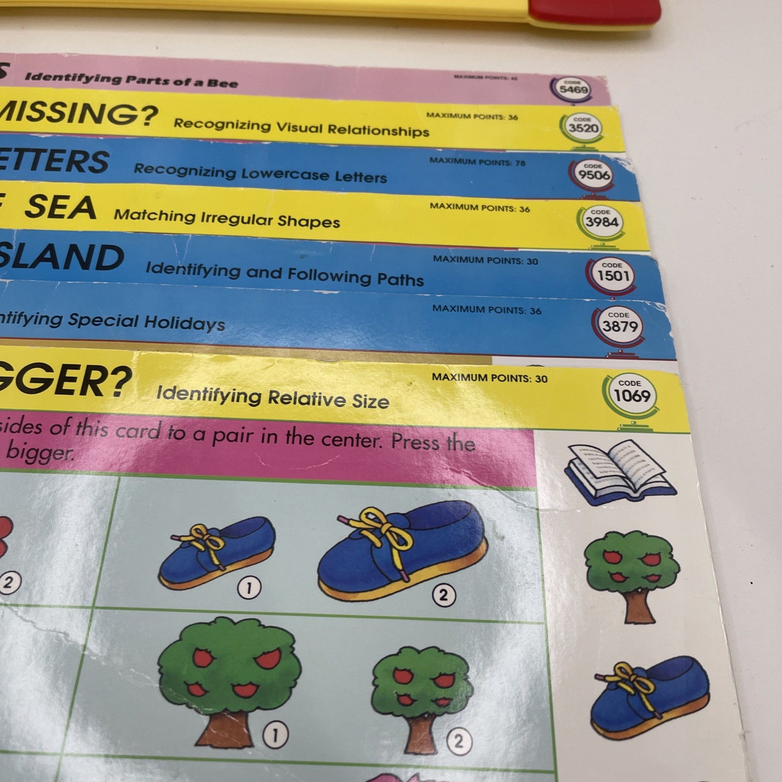 Vintage GeoSafari Jr EI-8855 Electronic Learning Game Unit w/ 8 Cards Tested