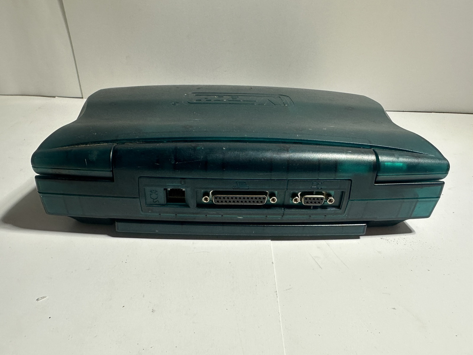 VTECH EP E-Power Kids Laptop – Retro Translucent Teal Green Tested Seems To Work