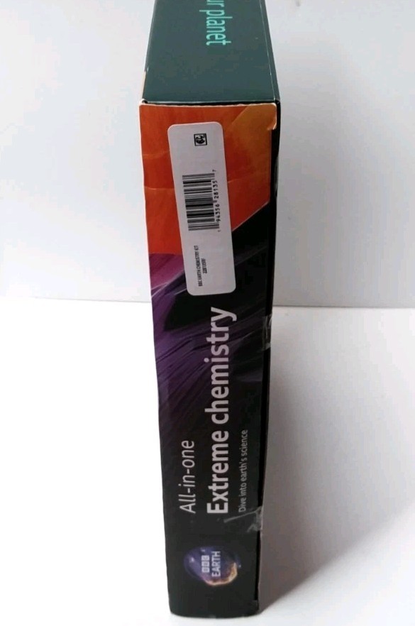 BBC Earth All-in-One Extreme Chemistry Conduct 10 Science Experiments New In Box
