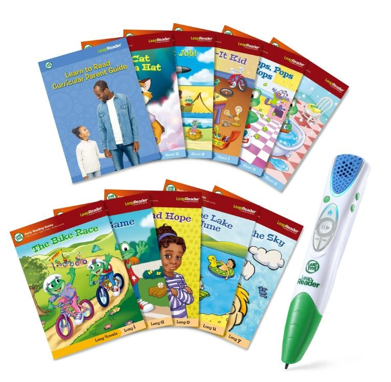 LeapFrog LeapReader Learn-to-Read 10-Book Mega Pack Plastic, Paper with Accessor