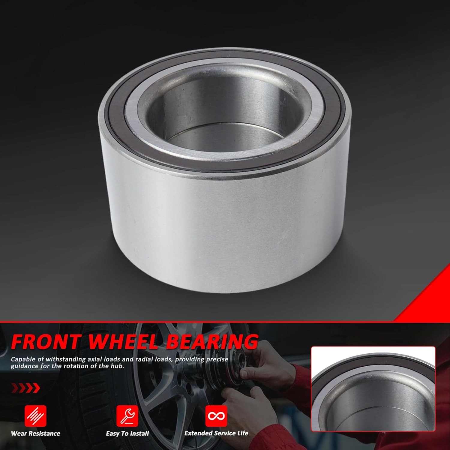 Rear LH or RH Wheel Bearing 2005-2017 for Mercedes Benz W164 X164 V251 ML350