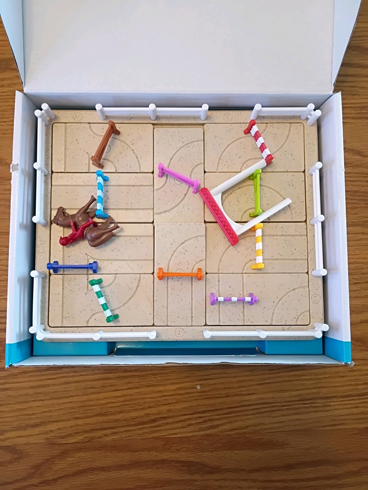 SmartGames Horse Academy Path-Building Game with 80 Challenges Ages 8 and Up