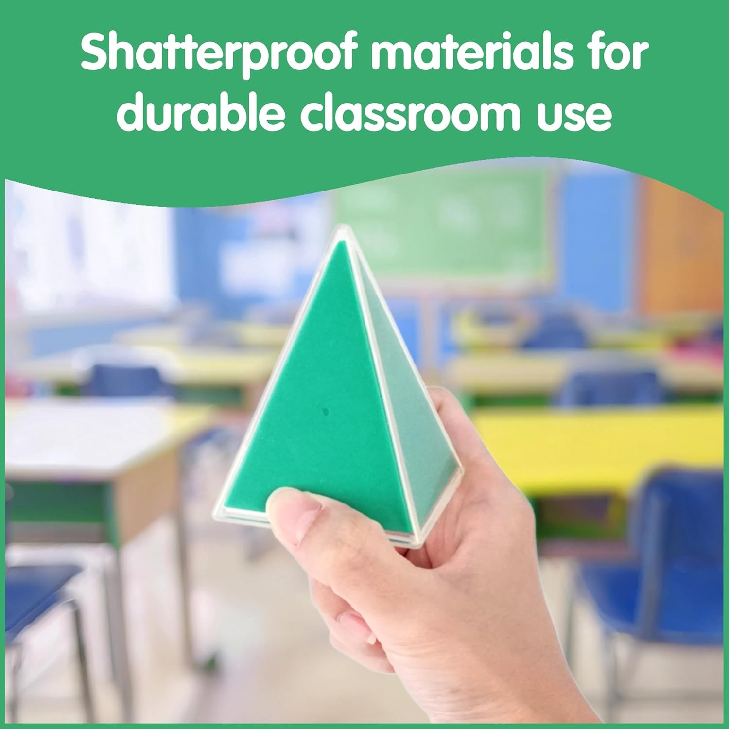 edxeducation 2D3D Geometric Solids | Set of 24 | 12 Shapes and 12 Folding…