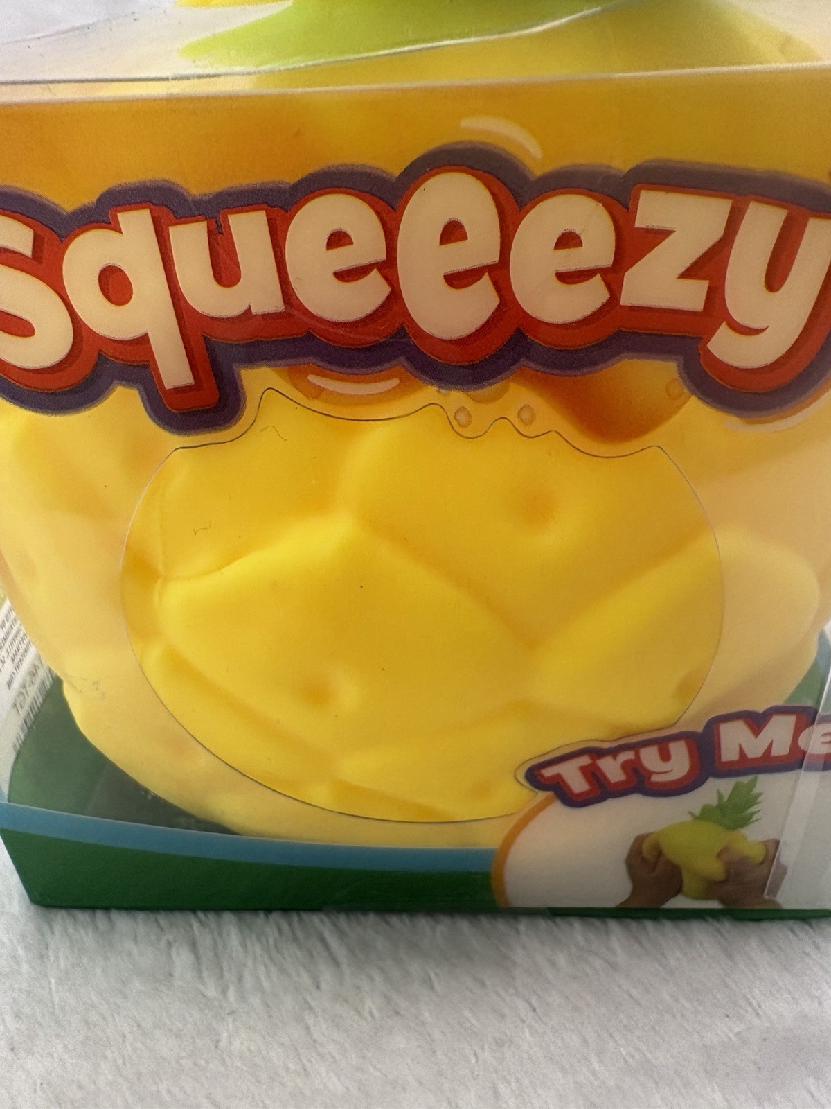 Sunny Days Squeeezy Viral Pineapple Sensory Fidget Toy New Sealed Shipped Fast!