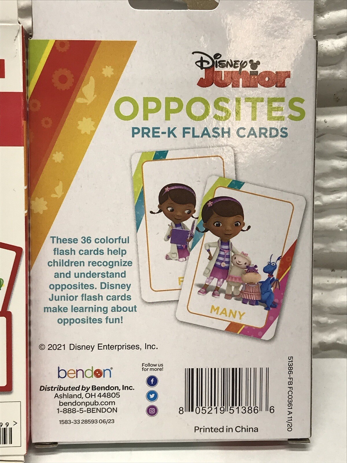 3 NEW Pre-K Learning Flash Card Decks Disney
