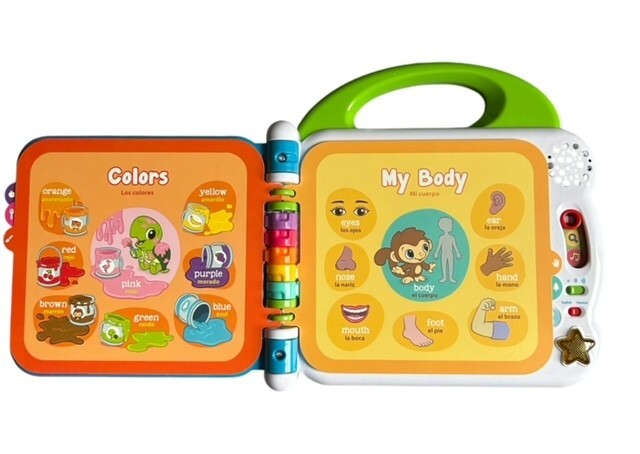 Leap Frog Learning Friends 100 Words Book English & Spanish Audio Book Working