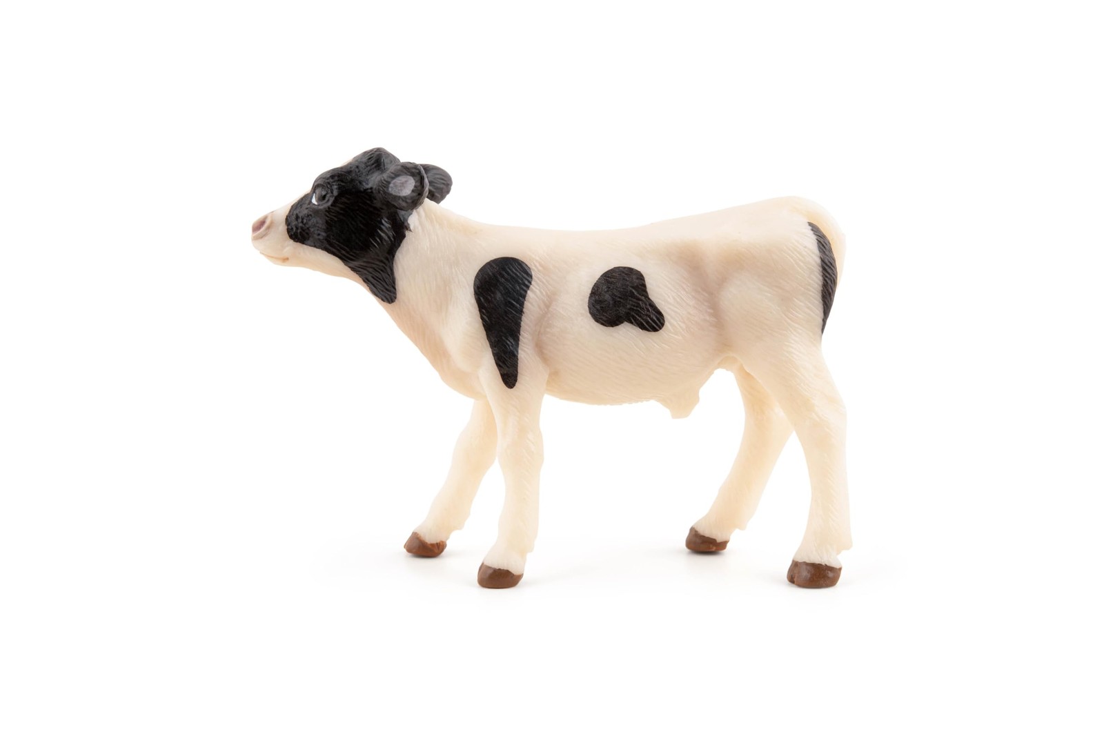 – Realistic Black and White Calf Figure – Ages 3+ – Farm Life Collection – Ed…