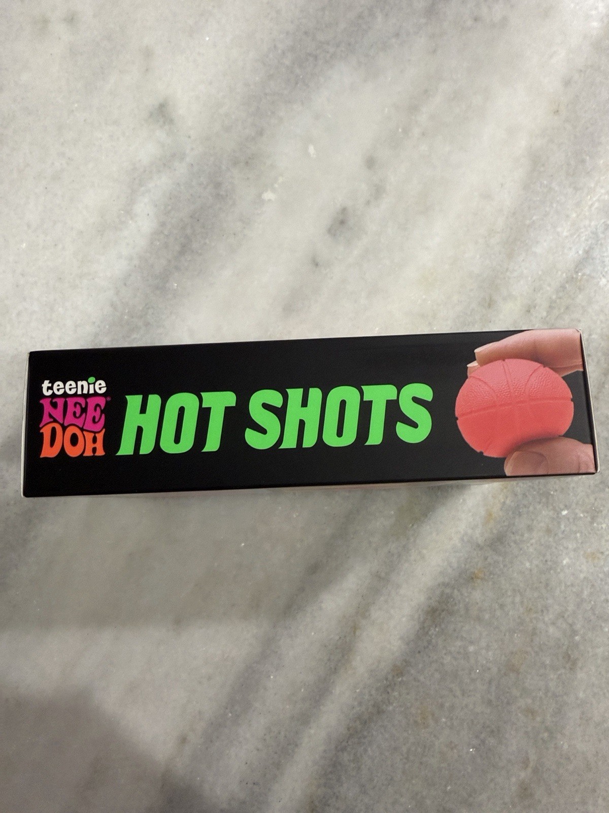 Needoh Hot Shots, Squishy Sports Balls – Pink, Red, Green, Blue