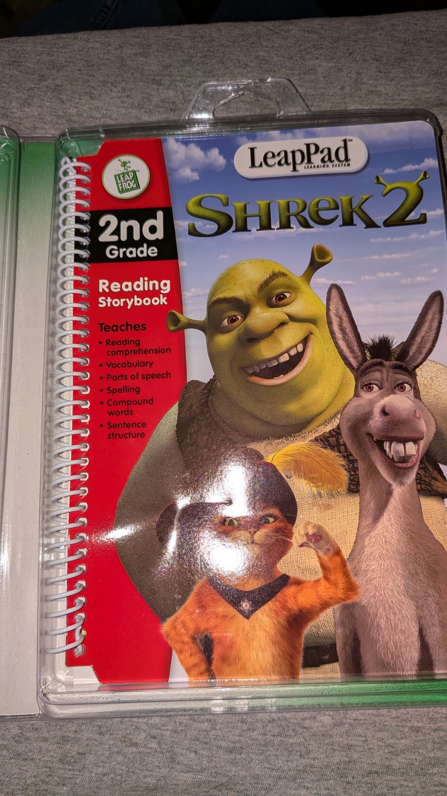 LeapPad 2 Game Lot Complete. Includes Shrek 2 And Smart Guide