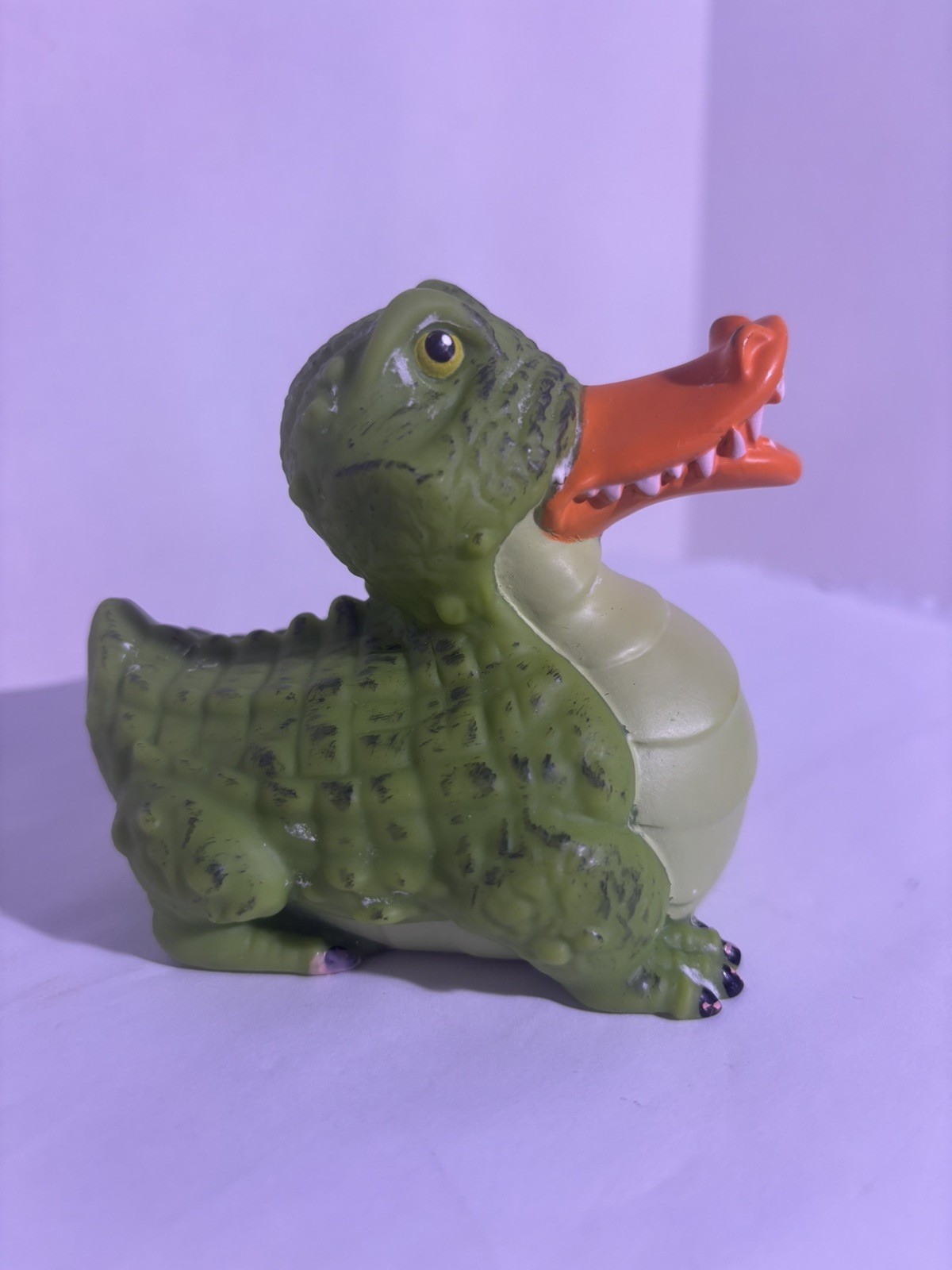 Wild Republic-Rubber Duck,-Crocodile, 4 inches.