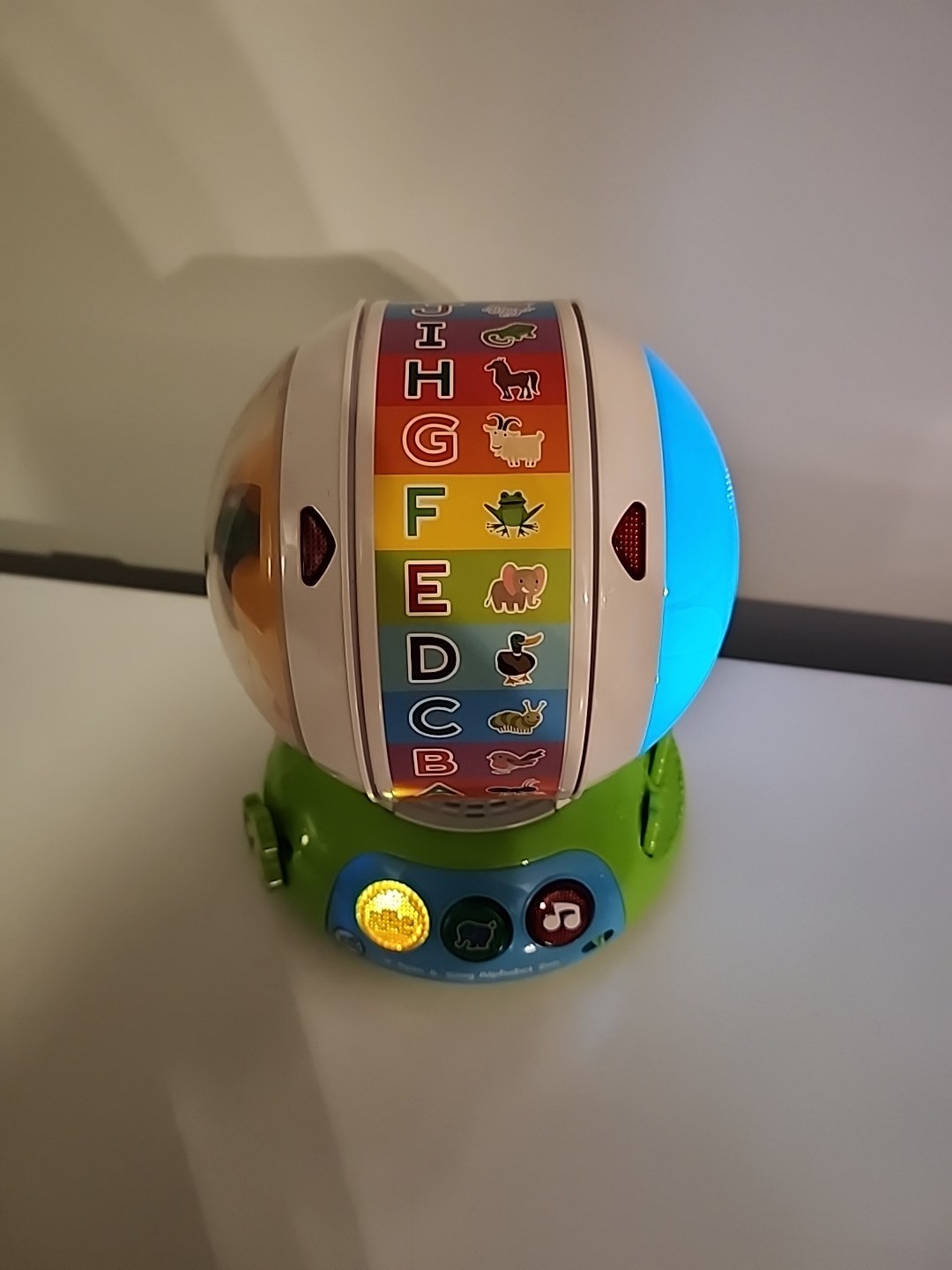 Leapfrog Spin And Sing Alphabet Zoo For Ages 6 Months To 36 Months Blue