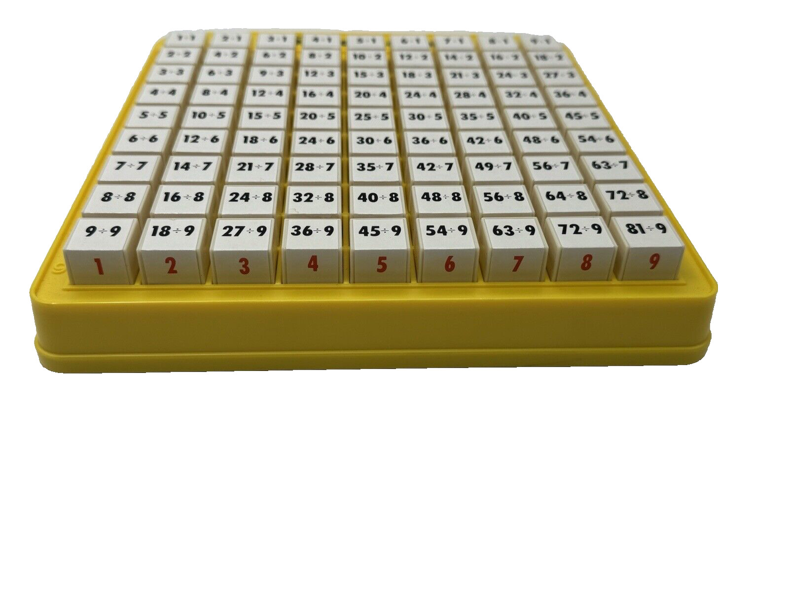 Lakeshore Division Machine Math Practice Early Learning Pop Up Button