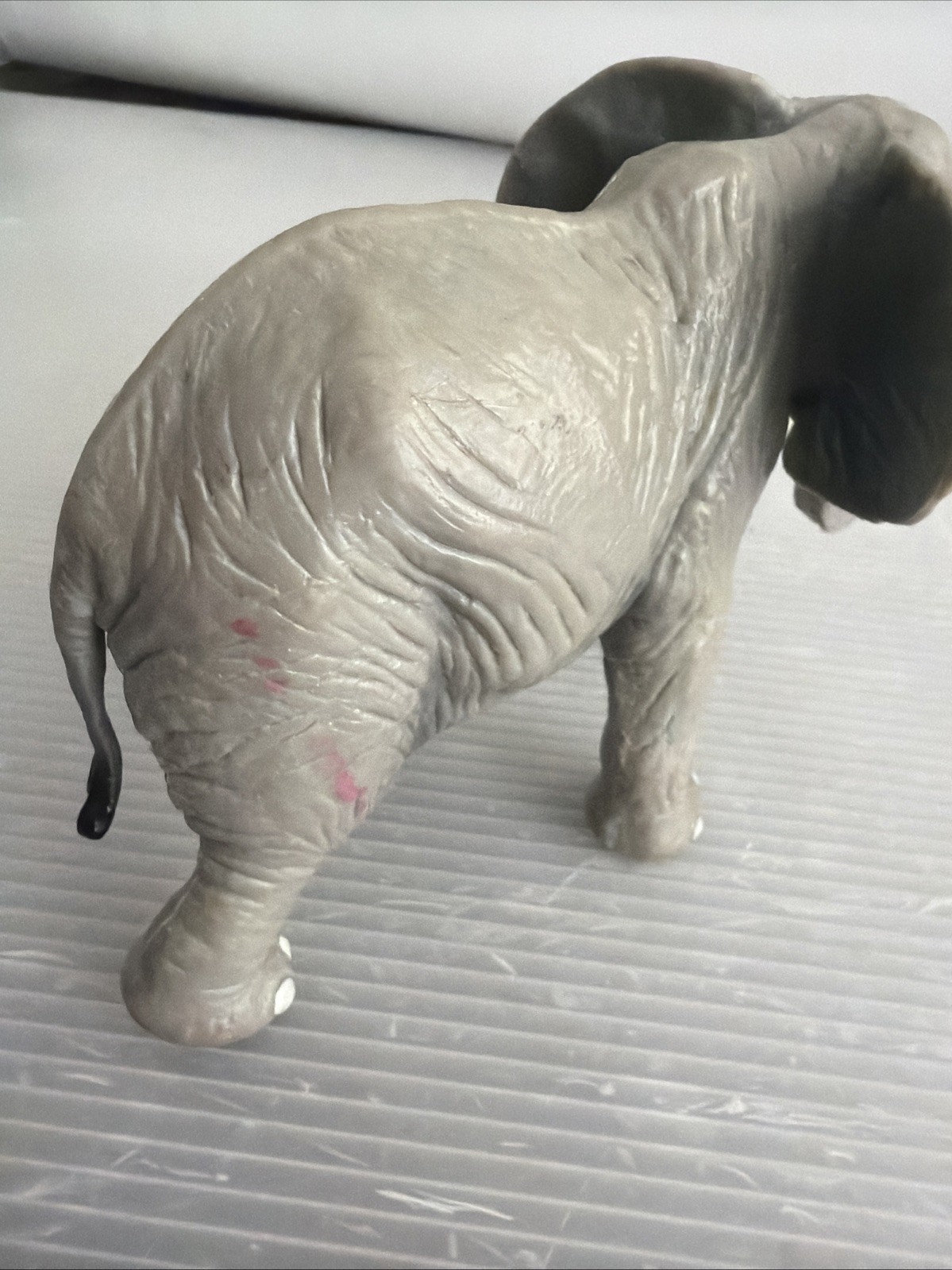 Safari Ltd African Elephant Figure 1996 grey large 7 x 4 inches