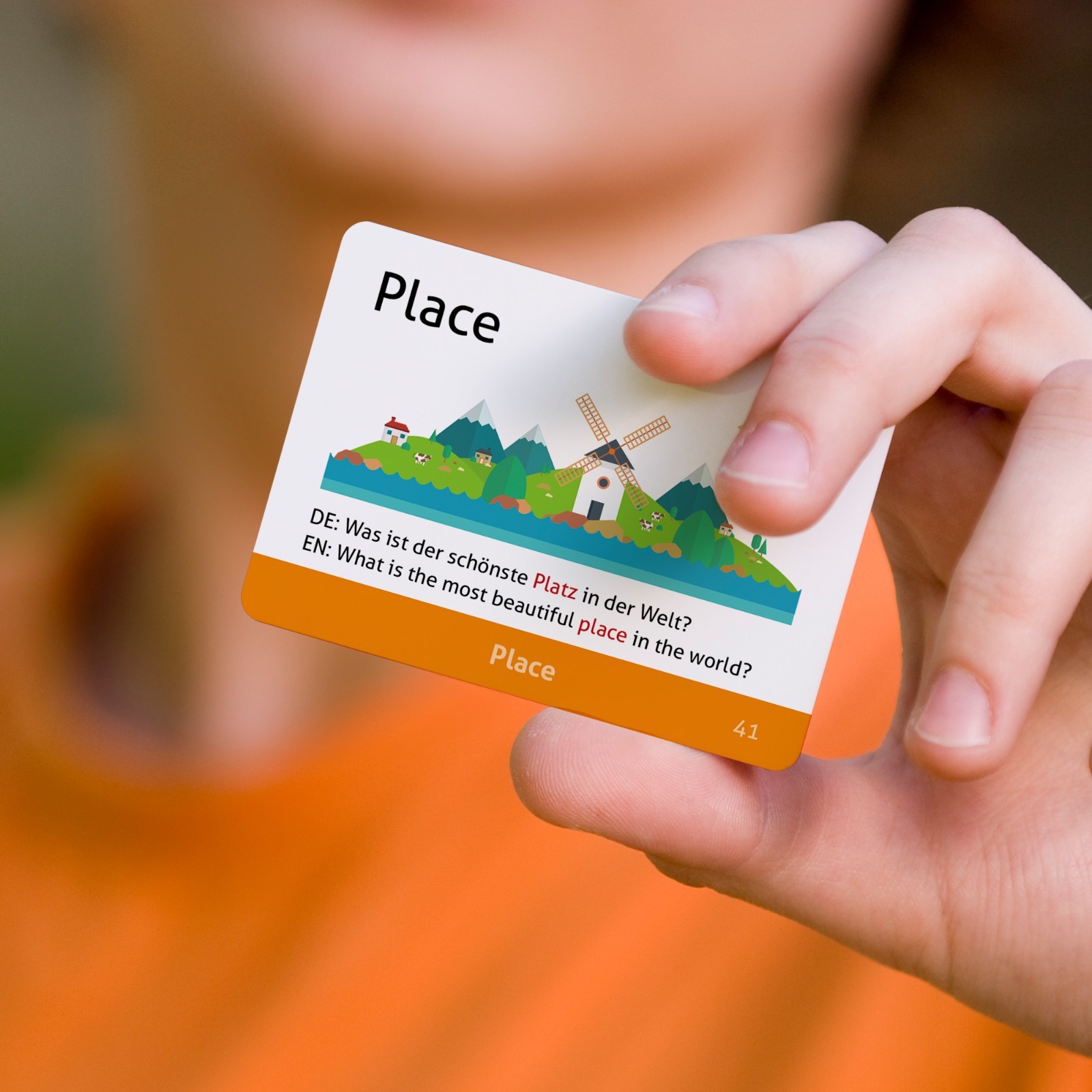 German Vocabulary Educational Flashcards for Beginners