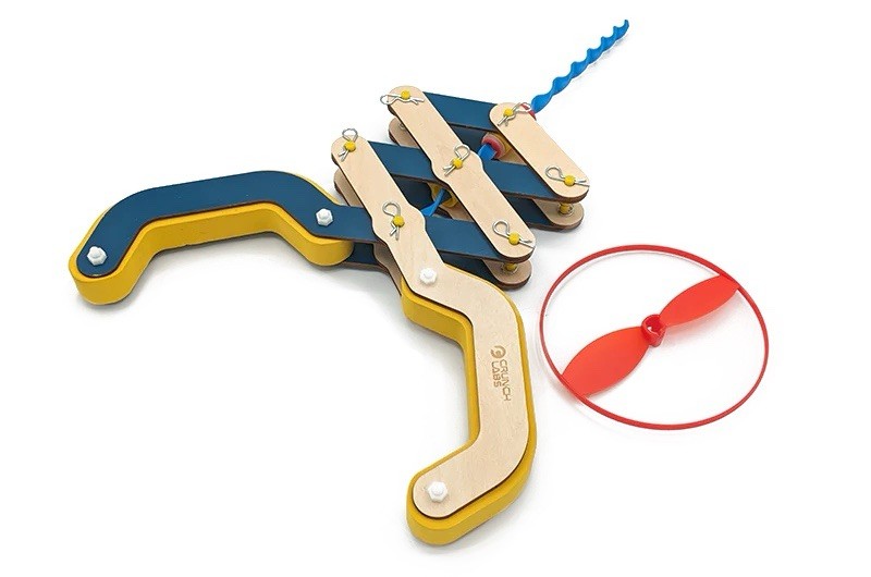 Pre-built – CrunchLabs Propeller Launcher Box 22 – READ DESCRIPTION