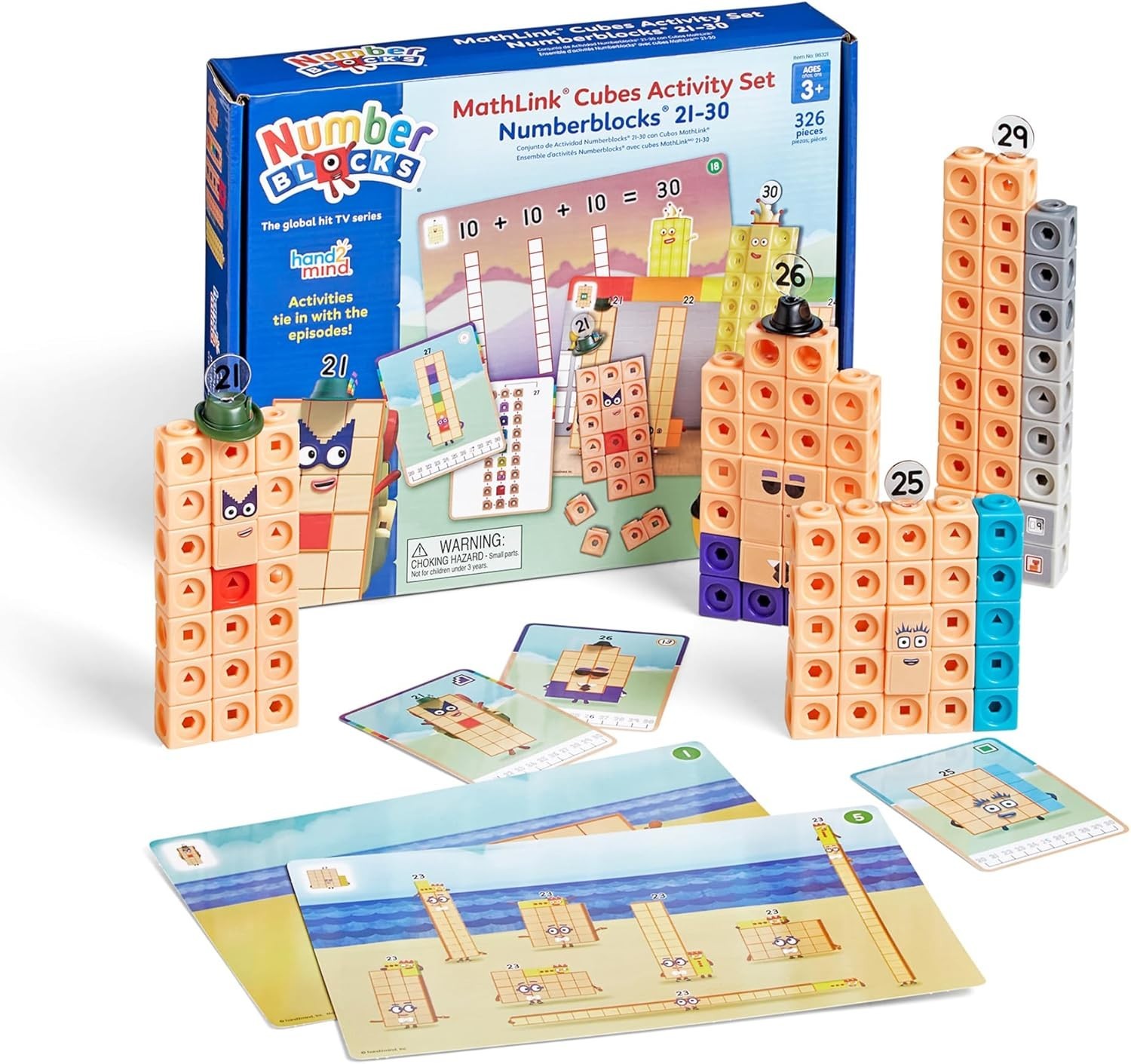 Official Numberblocks MathLink Cubes Set