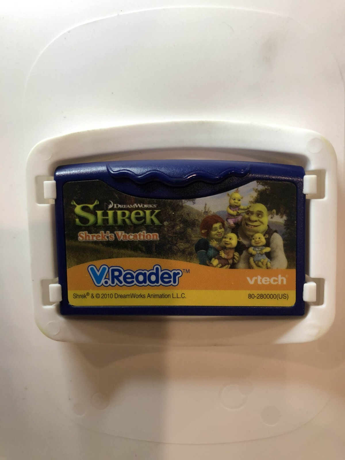 Vtech V.Reader Shrek’s Vacation Game Very Good BOX 15