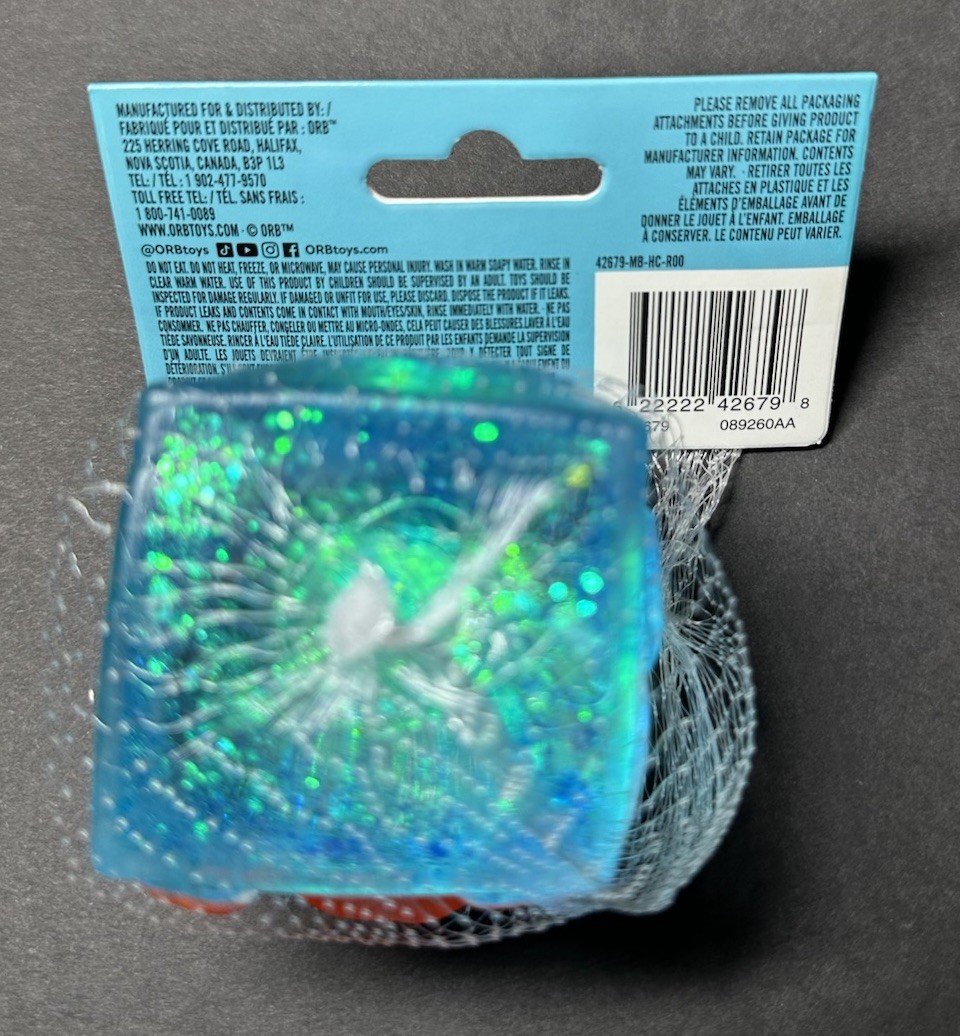 Sugar Swaps Duck Cube – Blue -Squishy Fidget Sensory Toy