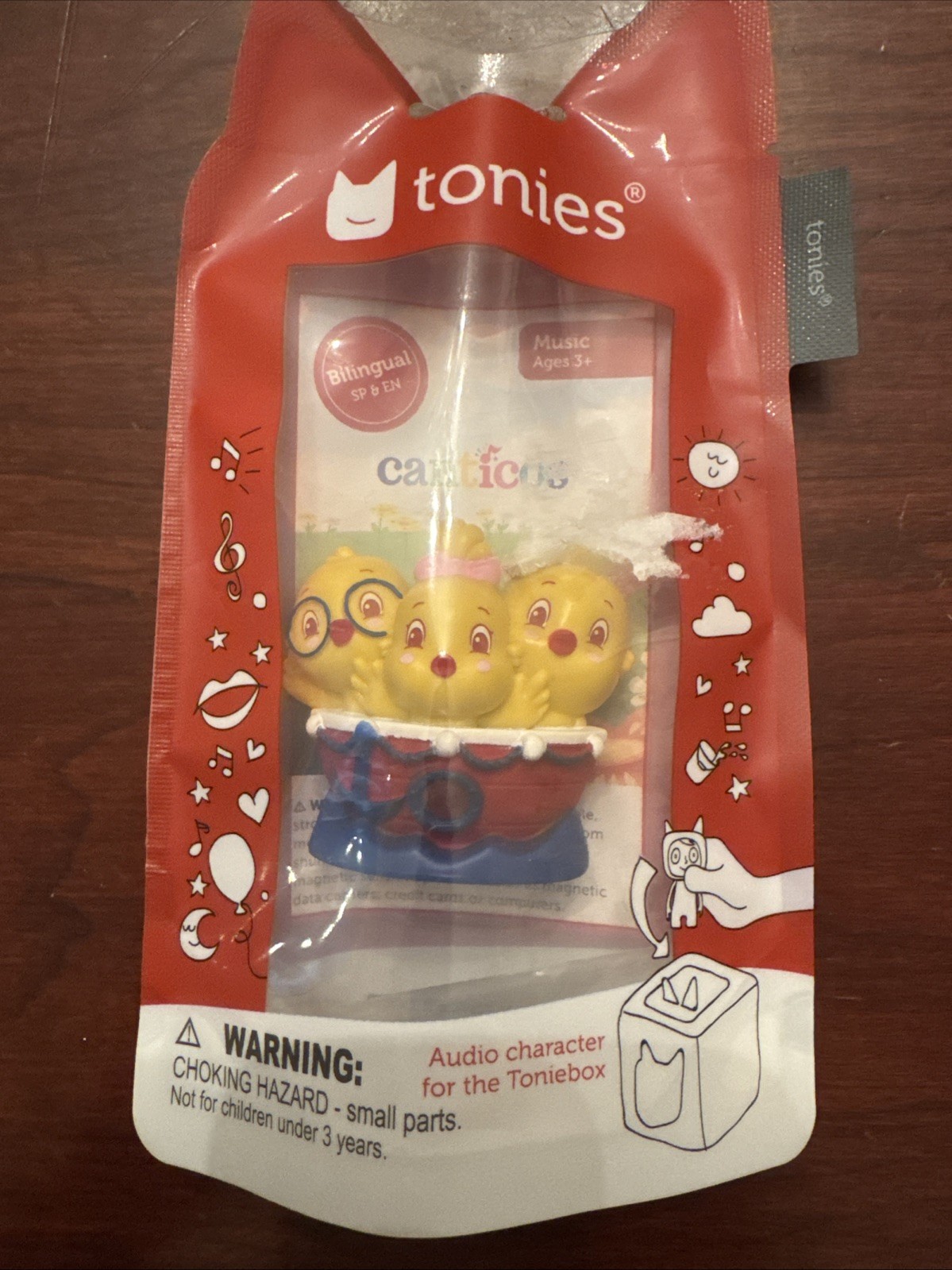 Tonies Canticos Audio Toy Figurine – English/Spanish Bilingual- New Sealed