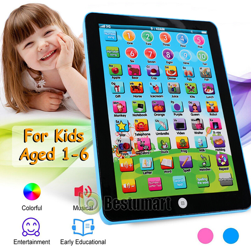 Educational Learning Toy Pad Gift for Kids Age 2 3 4 5 6 7 8 Year Old Boys Girls