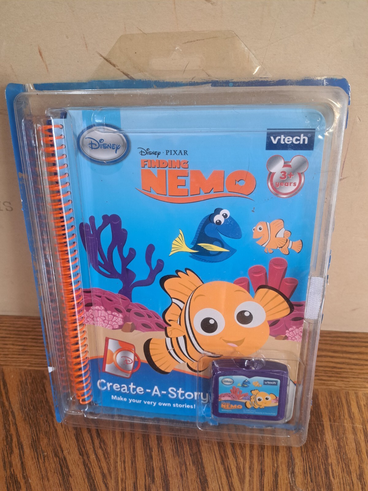 LeapFrog LeapPad Disney Pixar FINDING NEMO Create a Story RARE! – Brand New