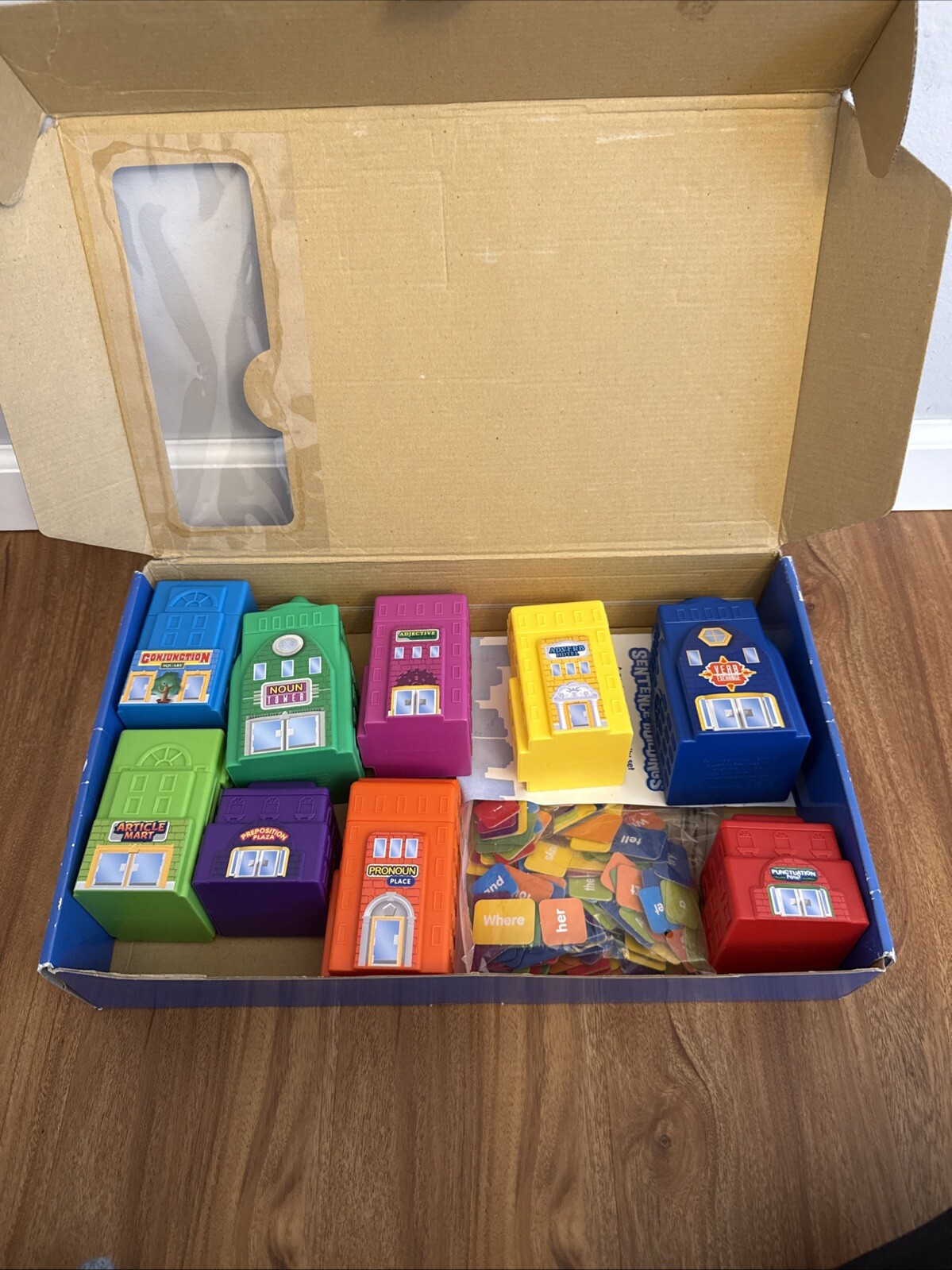 Learning Resources Sentence Buildings Parts of Speech Activity Set Homeschool