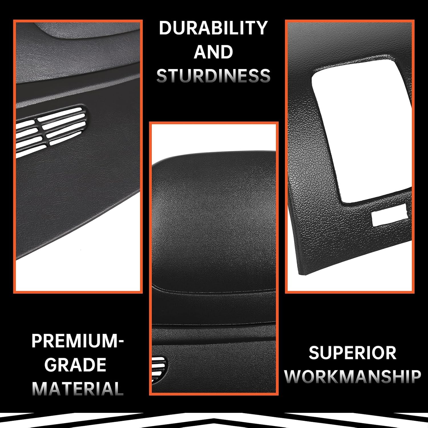 07-13 Chevy Silverado LS LT WT/ GMC Sierra SL SLE Dash Board Cover Black