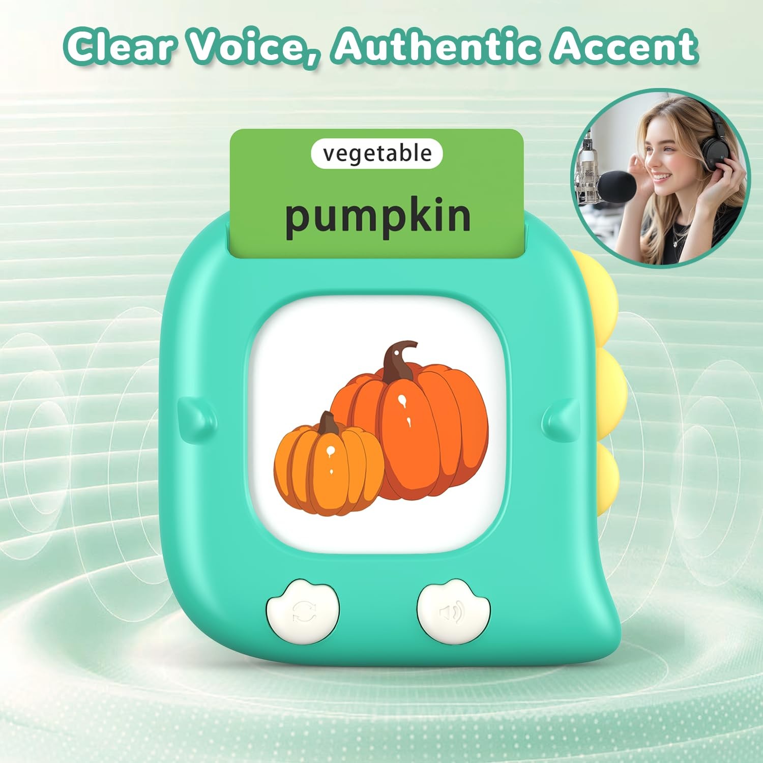 Kidzdo Talking Flashcards for Toddlers 1 2 3 4 5 6 Years Old, 520 English Sig…