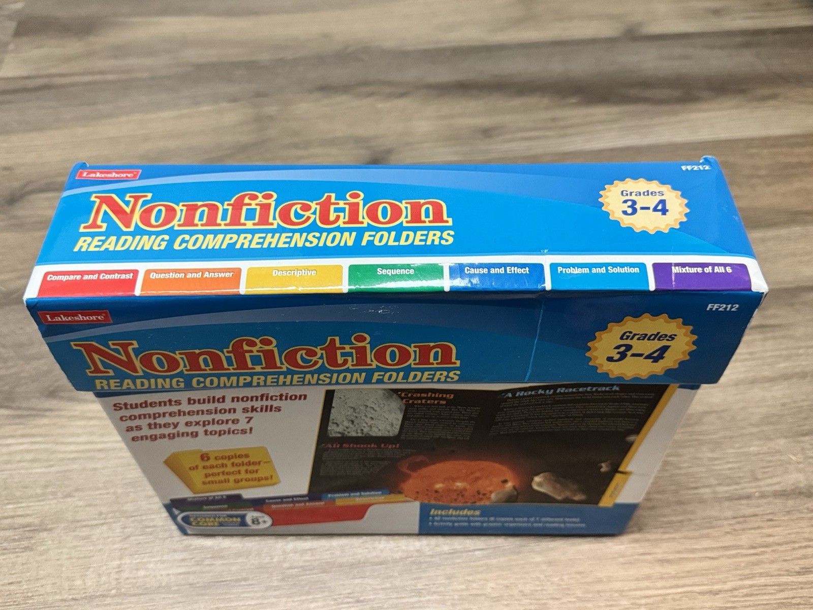 EUC Lakeshore Nonfiction Reading Comprehension Folders Grade 3-4 Complete FF212