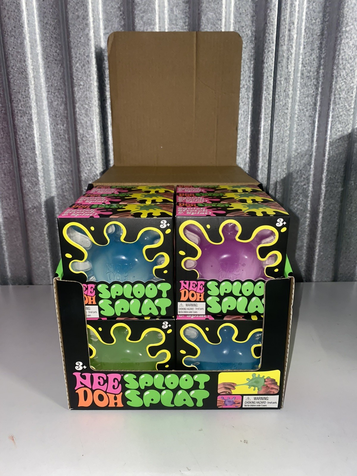 Needoh Sploot Splat Case (Lot Of 12) – Full Color Set