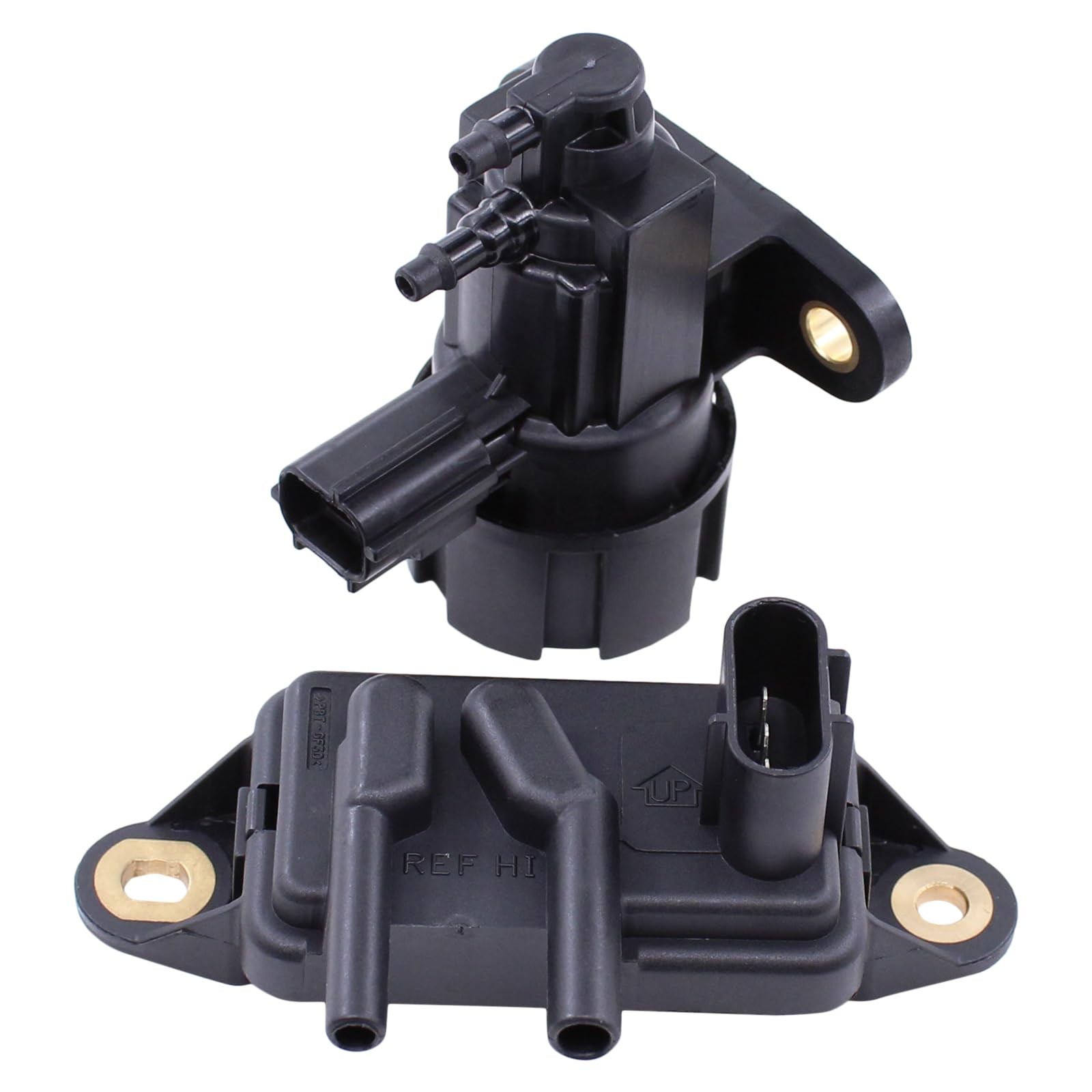 MOTOKU EGR Vacuum Solenoid Valve and Exhaust Gas Recirculation Pressure Black